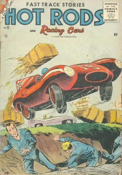 Hot Rods and Racing Cars #30 Comic