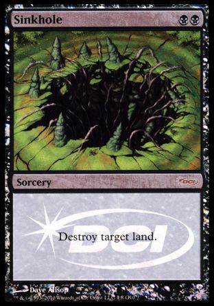 Sinkhole (Judge Gift Promos) Trading Card