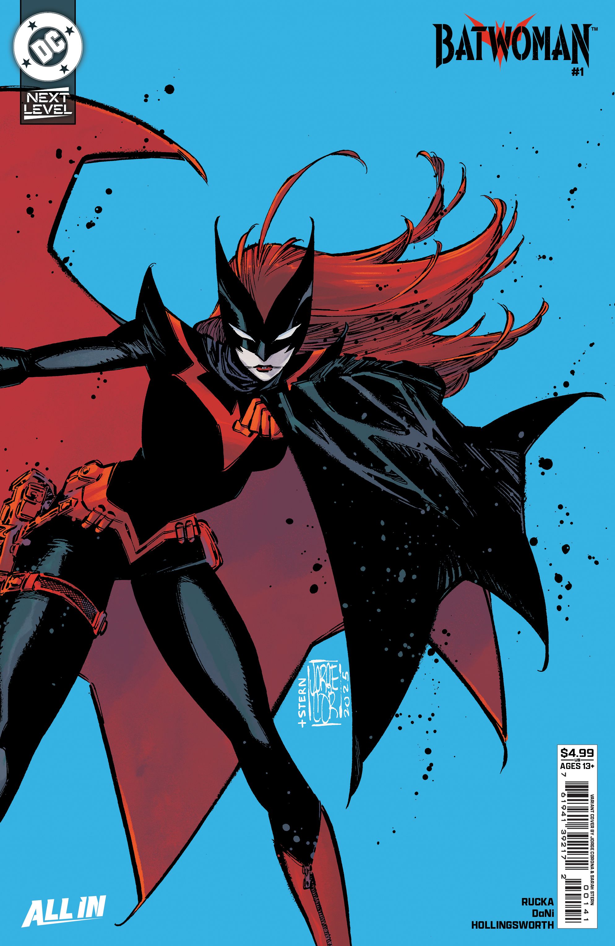 Batwoman #1 (Cvr D Jorge Corona Next Level Card Stock Variant) Comic