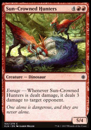 Sun-Crowned Hunters (Ixalan) Trading Card