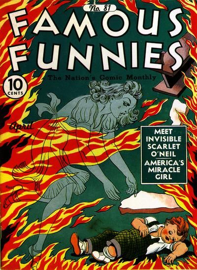 Famous Funnies #81 Comic