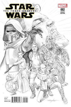 Star Wars: The Force Awakens #2 (Mayhew Sketch Variant)