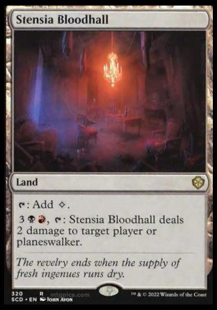 Stensia Bloodhall (Starter Commander Decks) Trading Card