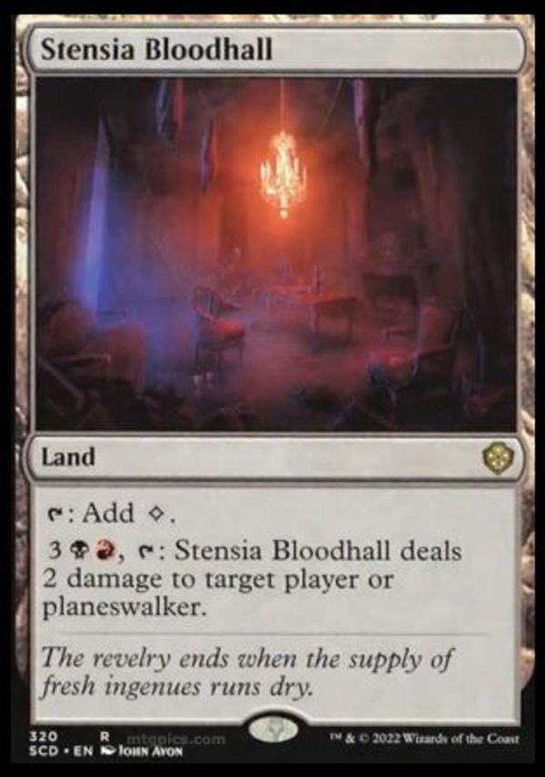 Stensia Bloodhall (Starter Commander Decks)