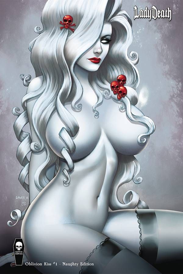 Lady Death: Oblivion Kiss #1 (Naughty Cover Cover)