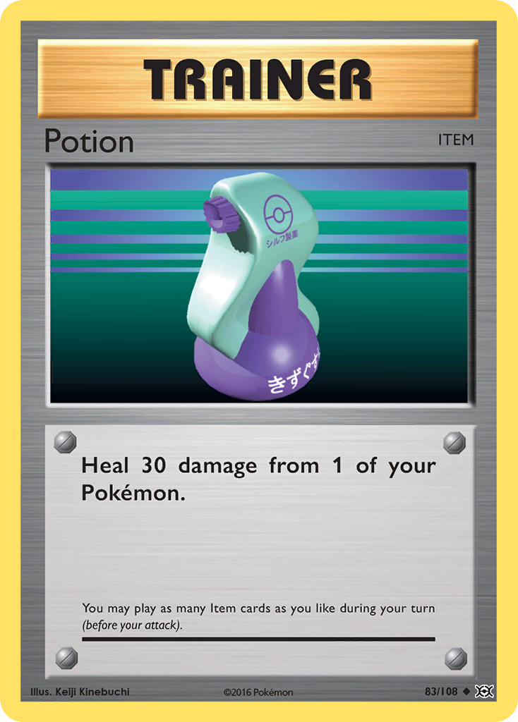 Potion (83/108) - Evolutions Pokémon Card