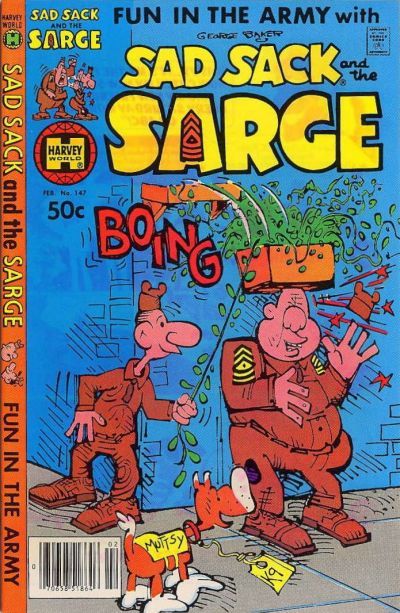 Sad Sack And The Sarge #147 Comic