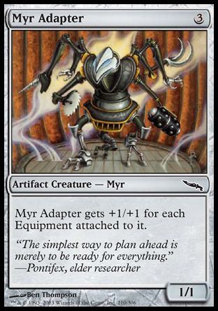 Myr Adapter (Mirrodin) Trading Card