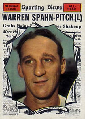Warren Spahn 1961 Topps #589