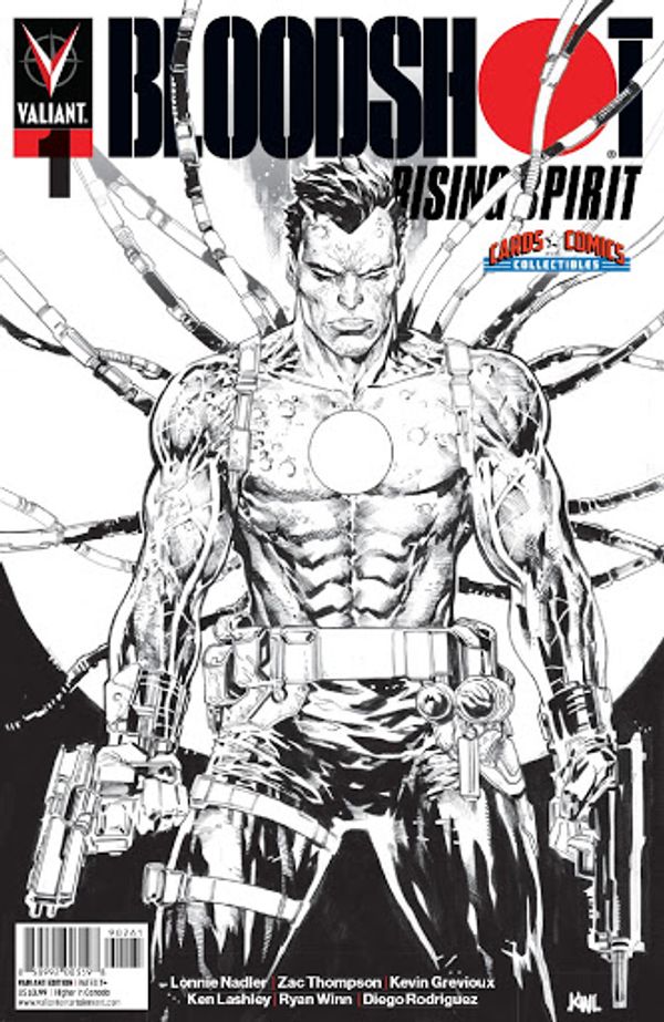 Bloodshot: Rising Spirit #1 (Cards Comics & Collectibles Edition)