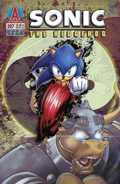 Sonic the Hedgehog #207 Comic