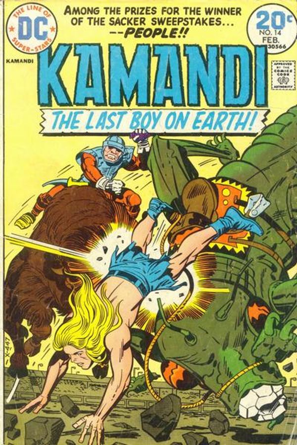 Kamandi, The Last Boy On Earth #14