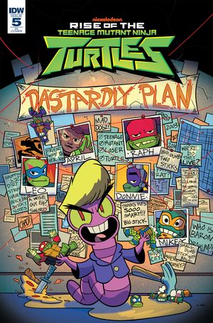 Rise of the Teenage Mutant Ninja Turtles #5 (10 Copy Cover Thomas)