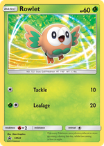 basic rowlet pokemon card value Rowlet - 2/15 Holo Rare main image 0