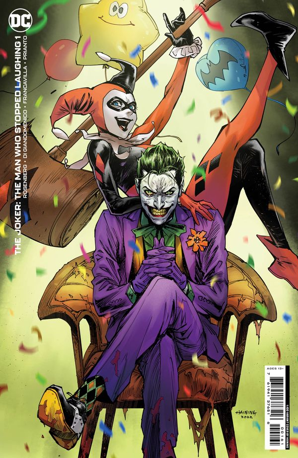 Joker: The Man Who Stopped Laughing #1 (Cvr H Inc 1:100 Haining Var)