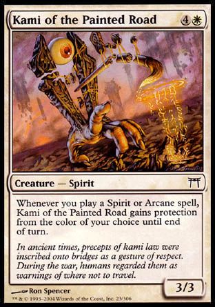 Kami of the Painted Road (Champions of Kamigawa) Trading Card