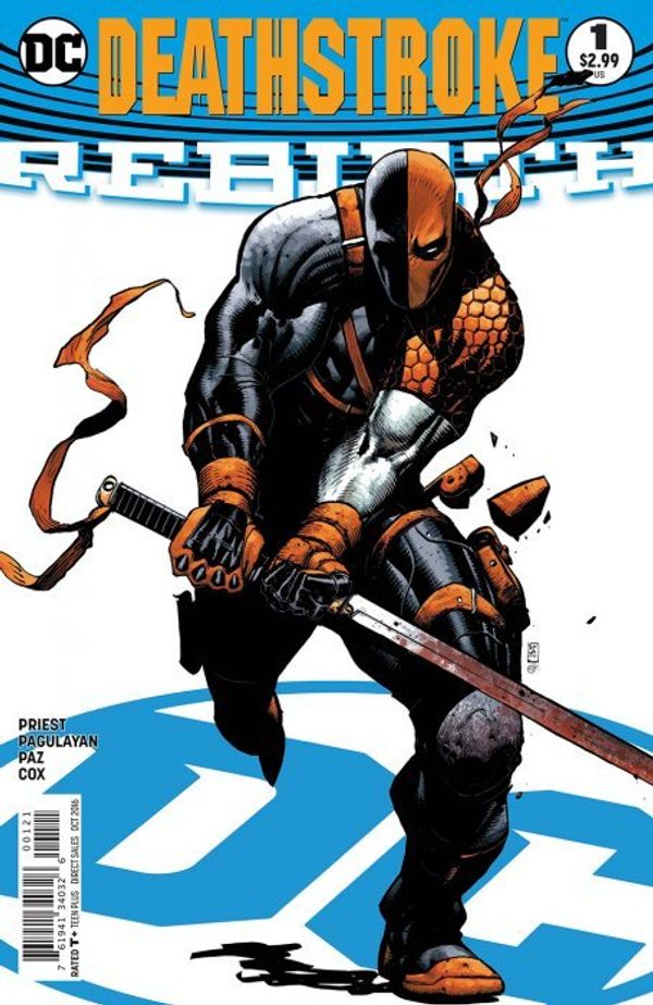 Deathstroke: Rebirth #1 (Variant Cover)