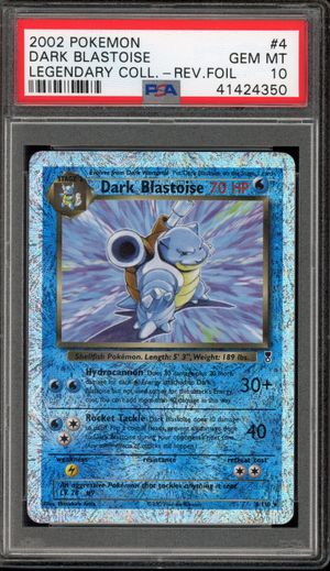 Dark Blastoise (4/110) - Legendary Collection (Reverse Holo)