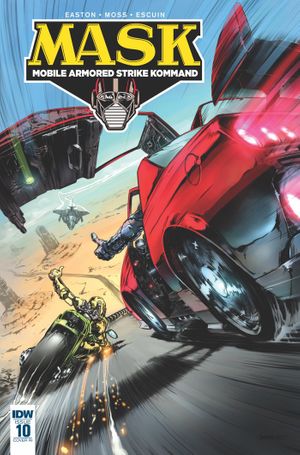 Mask Mobile Armored Strike Kommand #10 (10 Copy Cover)