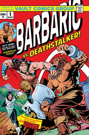 Barbaric Vs Deathstalker #nn (Cvr F Nathan Gooden & Tim Daniel Vault Vintage Premium Var)
