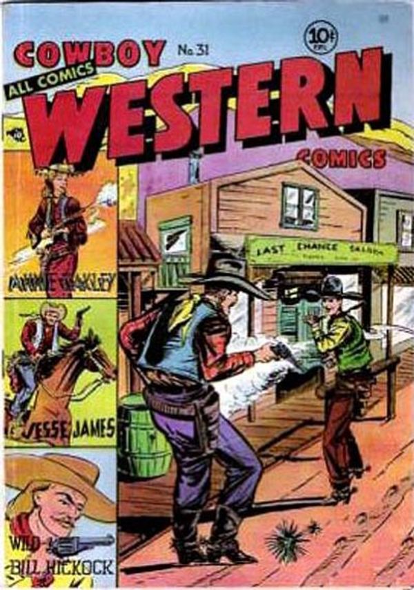 Cowboy Western Comics #31