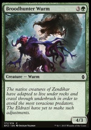 Broodhunter Wurm (Battle for Zendikar)