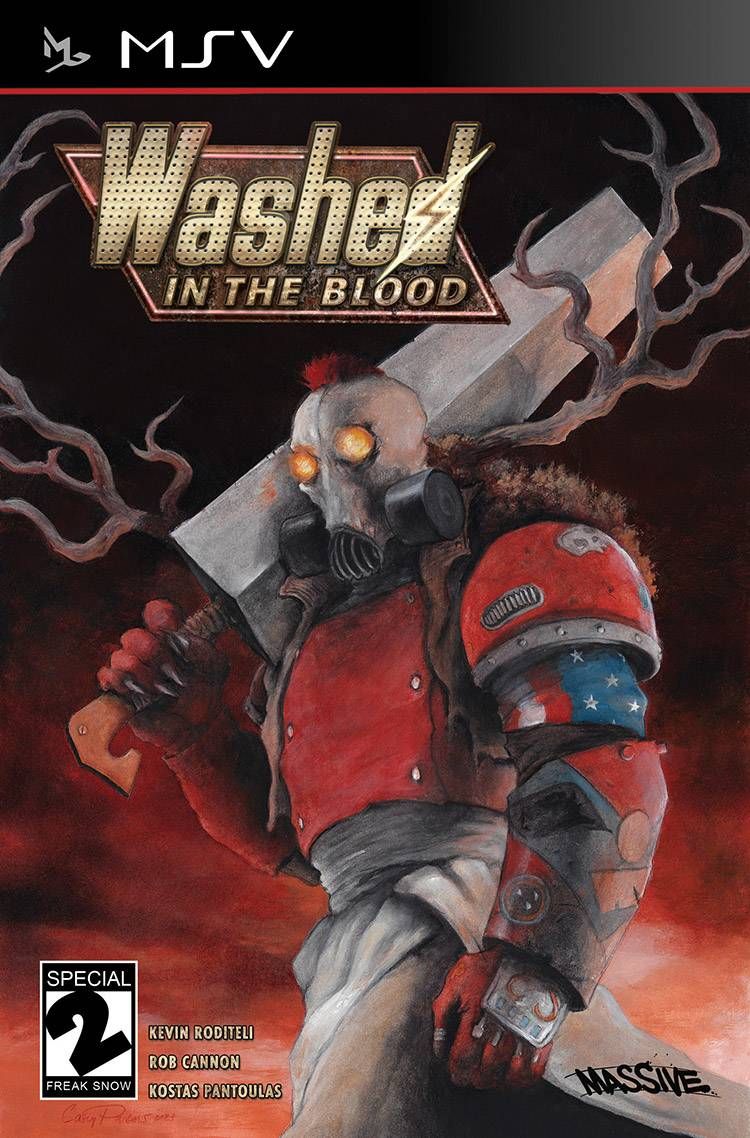 Washed In The Blood #2 (Cvr C Parsons Video Game Homag) Comic
