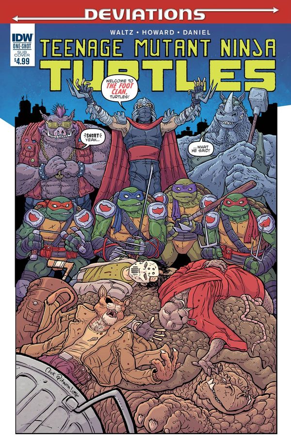 Teenage Mutant Ninja Turtles Deviations #1 (Subscription Variant)
