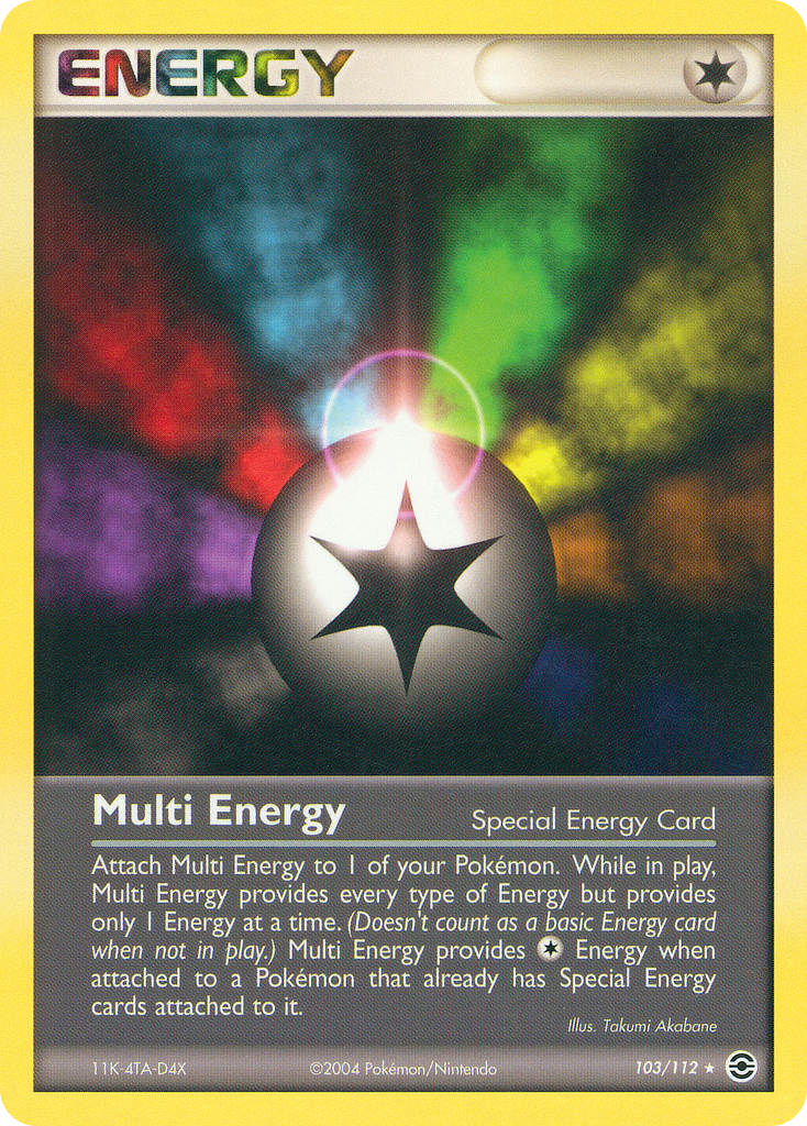 Multi Energy (103/112) - FireRed & LeafGreen Pokémon Card