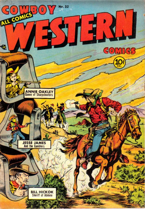 Cowboy Western Comics #32