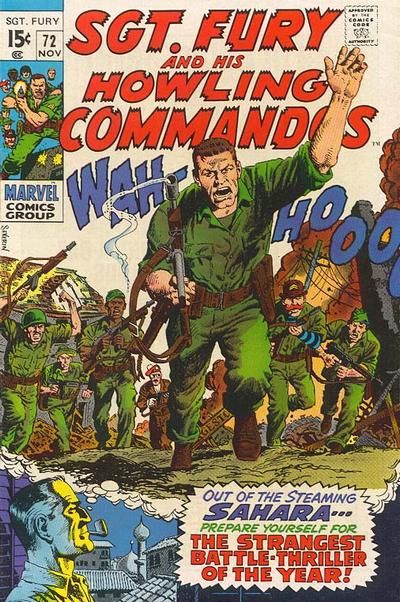 Sgt. Fury And His Howling Commandos #72 Comic