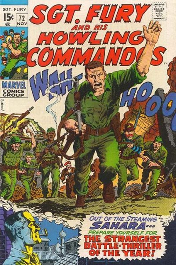 Sgt. Fury And His Howling Commandos #72