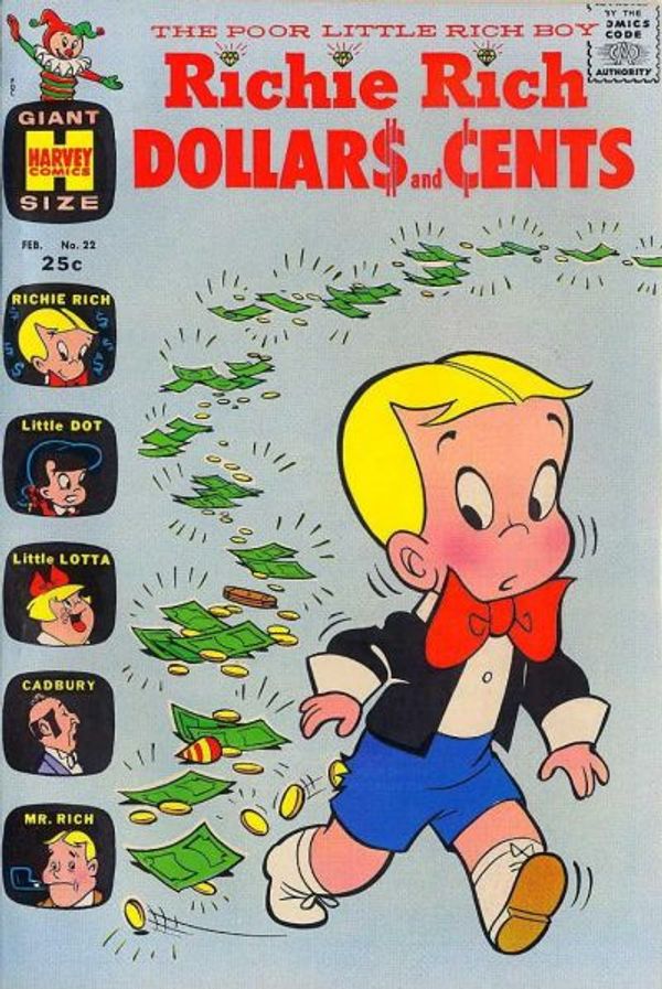 Richie Rich Dollars and Cents #22