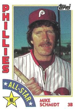 Mike Schmidt 1987 Topps All Star Series Card #597