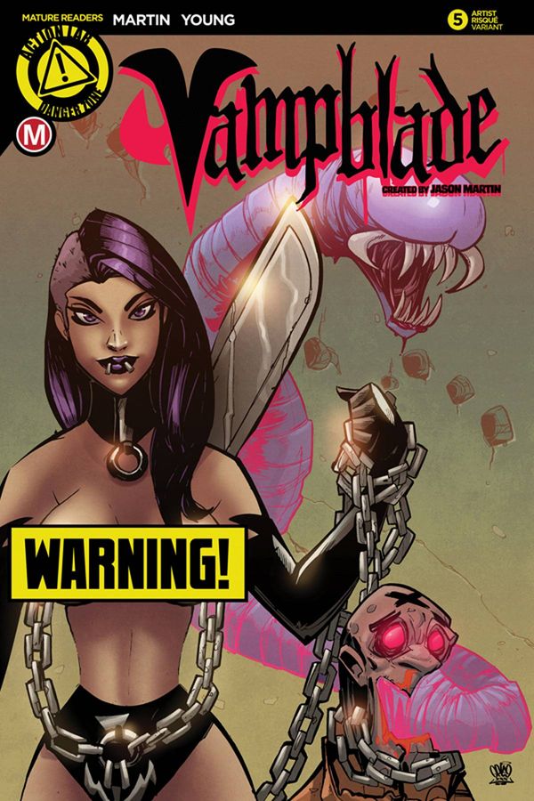 Vampblade #5 (Cover D Trom Risque)