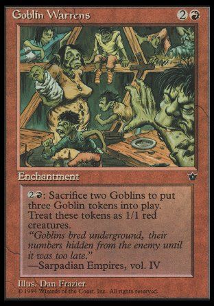 Goblin Warrens (Fallen Empires) Trading Card