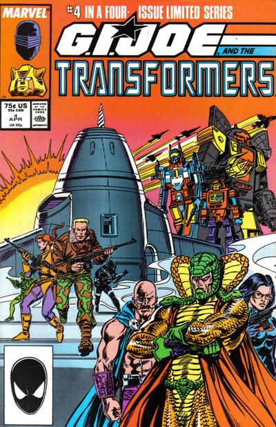 G.I. Joe and the Transformers #4 Comic