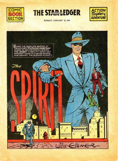 Spirit Section #1/12/1941 Comic