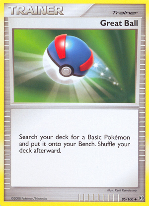 Great Ball (Trainer: Item) (85/100) - Stormfront