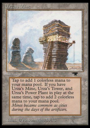 Urza's Mine (Tower) (Antiquities) Trading Card