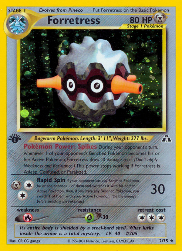 Pineco Pokémon Card