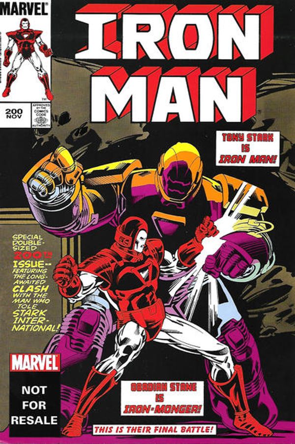 Iron Man #200 (Marvel Legends Reprint) Value - GoCollect (iron-man-200 ...