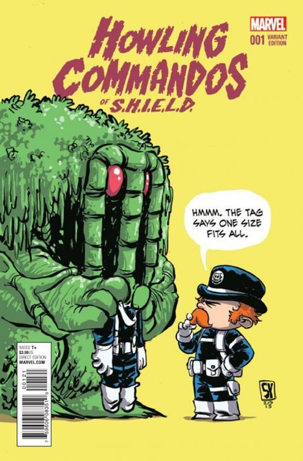 Howling Commandos of S.H.I.E.L.D. #1 (Young Variant)