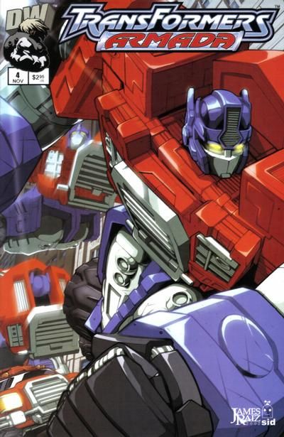 Transformers Armada #4 Comic