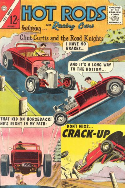 Hot Rods and Racing Cars #72 Comic
