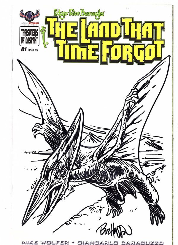 Land That Time Forgot #1 (Hand Drawn Sketch Cover)