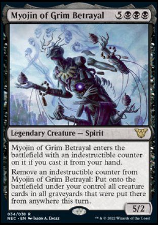 Myojin of Grim Betrayal (Kamigawa Neon Dynasty Commander Decks) Trading Card