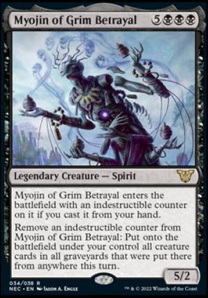 Myojin of Grim Betrayal (Kamigawa Neon Dynasty Commander Decks)