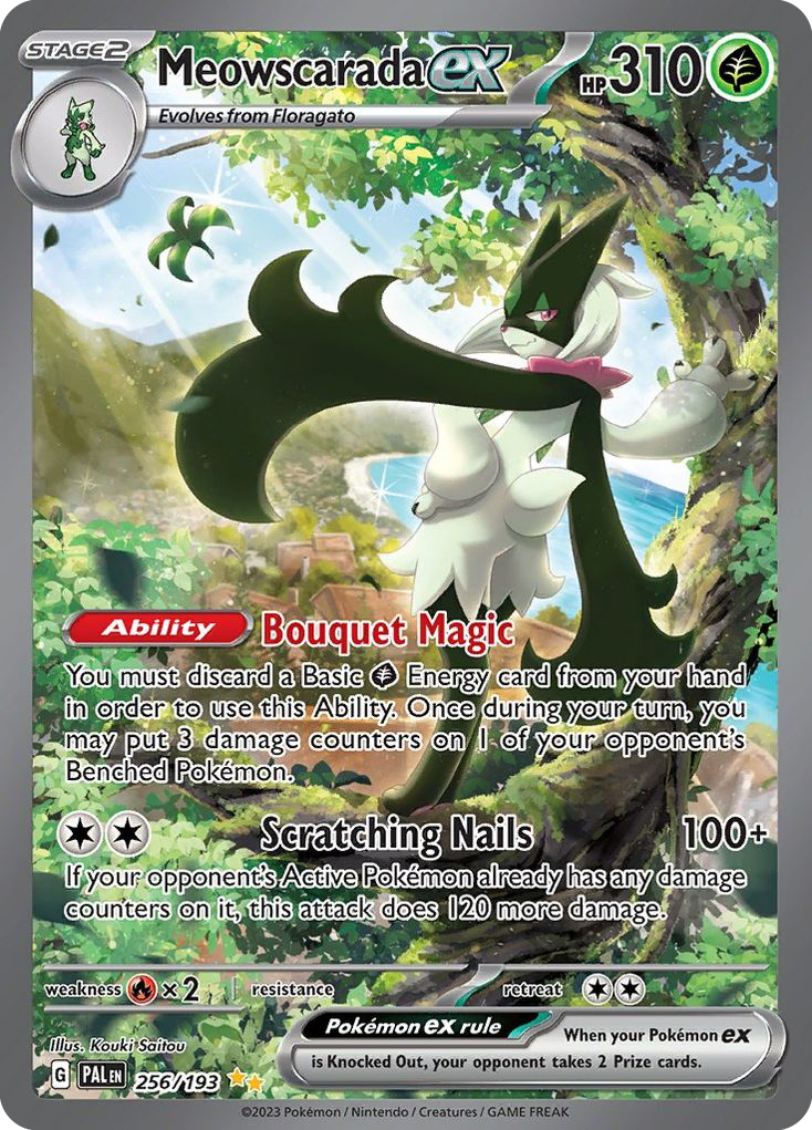 Meowscarada ex (256/193) - Paldea Evolved Pokémon Card