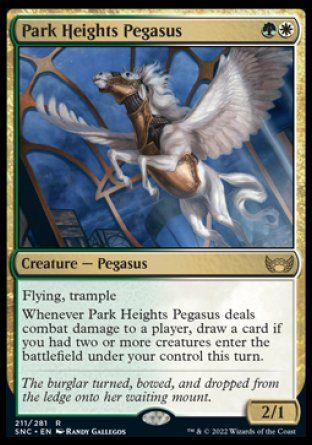 Park Heights Pegasus (Streets of New Capenna) Trading Card